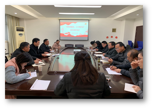 “思想再解放，工作再抓实”干部走访调研活动