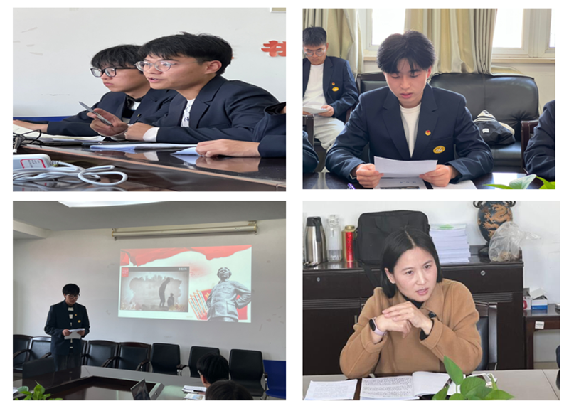 自动化教研室党支部组织学院青年马克思主义学习小组学习党的二十大报告