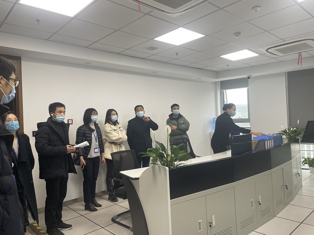 安全保卫处赴无锡锡能电力公司参观调研安保智能系统