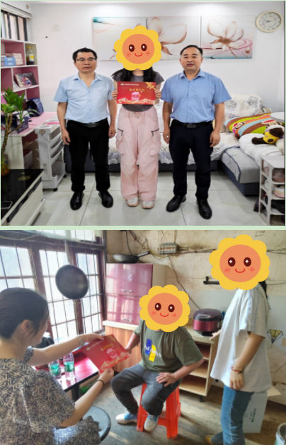 烈日下的守望:物流管理学院家访团队走进学子家庭