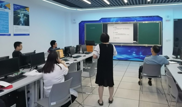 迎评促建--信息管理学院开展听课试讲活动